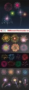 Vectors - Different Fireworks 12