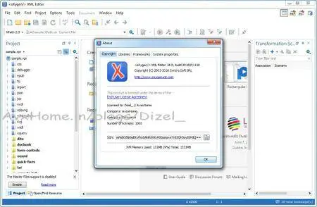 Oxygen XML Editor 18.0