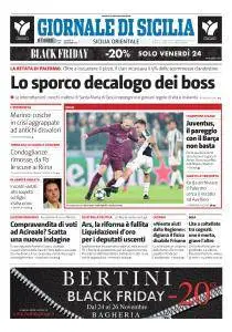 Giornale di Sicilia Sicilia Orientale - 23 Novembre 2017