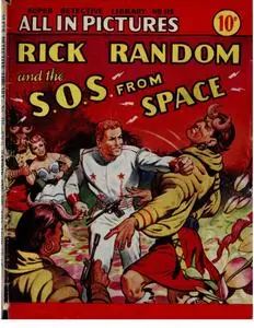 Super-Detective Library 115-Rick Random and the SOS from Space Bogof39