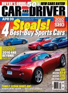 Car and Driver Magazine (April 2009) 