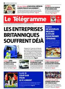 Le Télégramme Concarneau – 13 janvier 2021