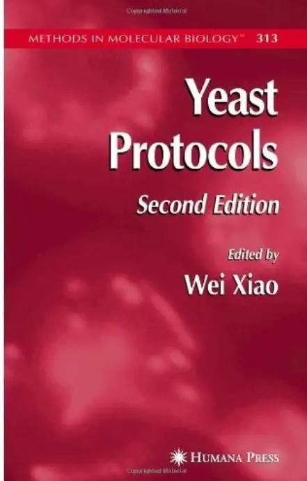 Yeast Protocols (2nd edition)