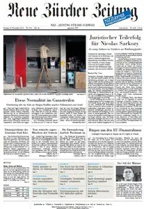 Neue Zürcher Zeitung vom Freitag, 23. November 2012