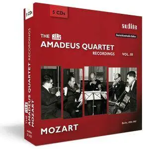Amadeus Quartet - The RIAS Recordings Vol. III: Mozart (5CDs, 2014)
