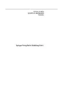 Quantum Mechanics. Symmetries