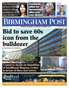 Birmingham Post – 24 November 2022