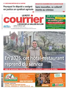 Le Petit Courrier L'Echo de la Vallée de Loir - 17 Octobre 2025