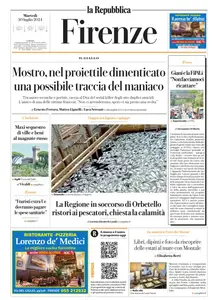 la Repubblica Firenze - 30 Luglio 2024