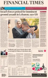 Financial Times Europe - 1 October 2024