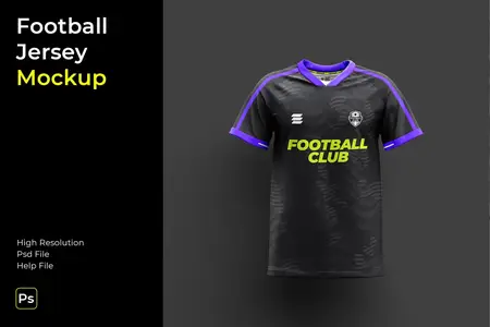 EE - Football Jersey Mockup FD2BZAA