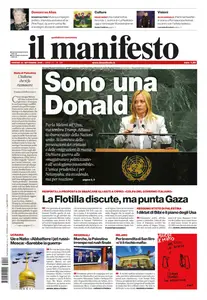 il Manifesto - 26 Settembre 2025