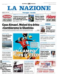 La Nazione Viareggio Versilia - 7 Agosto 2025