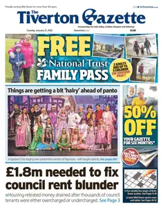 Tiverton Gazette - 21 January 2025