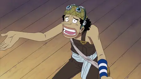 One Piece (1999 S10E12 Big Adventure in Long Ring Long Land Koten Gars