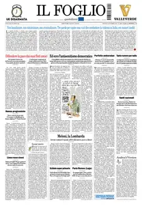 Il Foglio - 9 Ottobre 2025