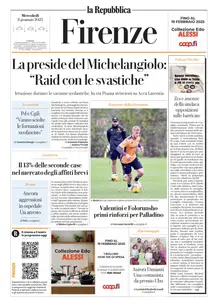 la Repubblica Firenze - 8 Gennaio 2025