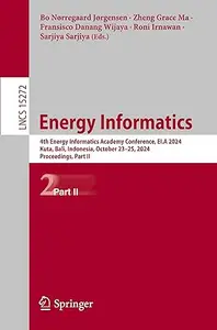 Energy Informatics: 4th Energy Informatics Academy Conference, EI.A 2024, Part II