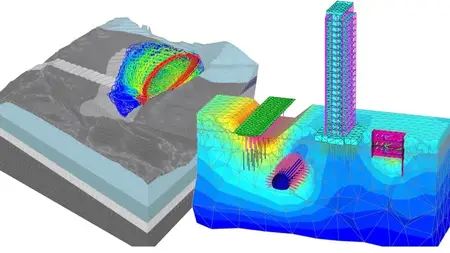 Plaxis and Blender for Wind Farm Design