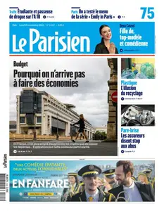 Le Parisien du Lundi 25 Novembre 2024