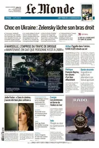 Le Monde du Dimanche 30 Novembre et Lundi 1er Décembre 2025