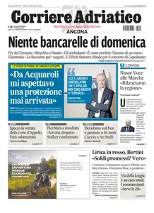 Corriere Adriatico Ancona - 7 Dicembre 2024