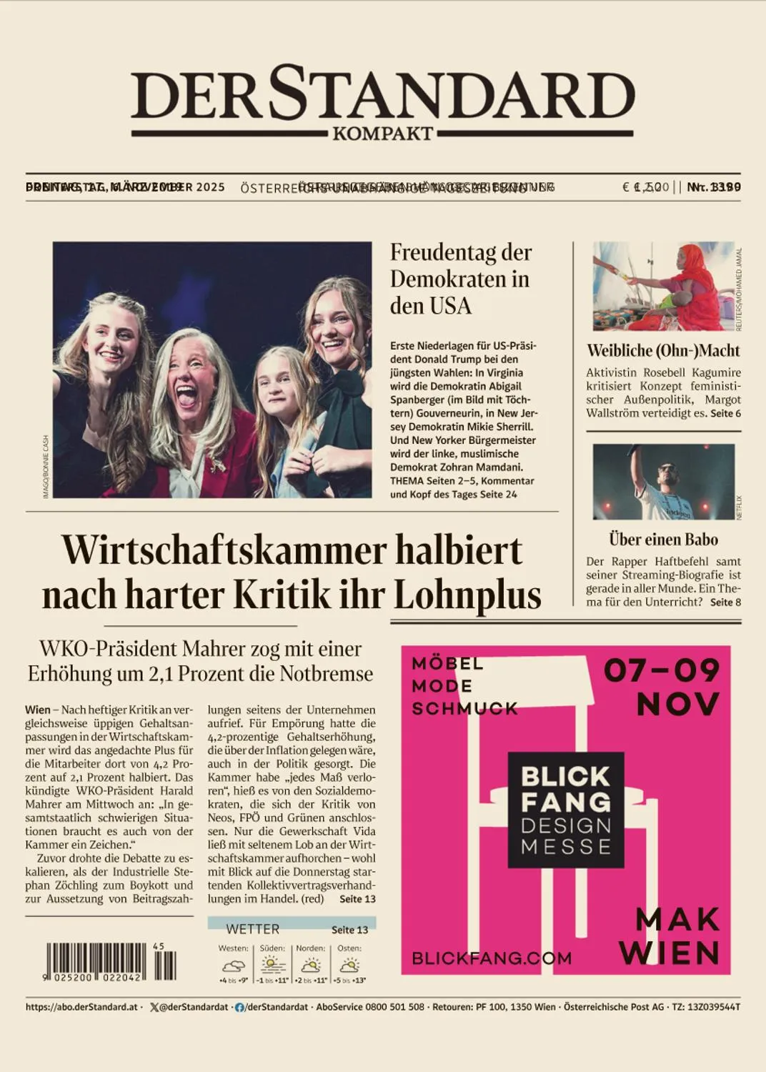 Der Standard Kompakt - 6 November 2025