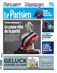 Le Parisien du Mercredi 19 Novembre 2025