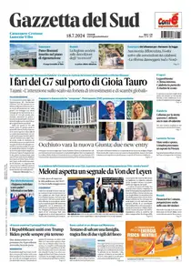 Gazzetta del Sud Catanzaro - 18 Luglio 2024