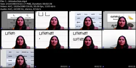 Learn Tamil Through English|Read, Write, Speak |130 lectures