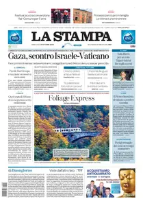 La Stampa Imperia e Sanremo - 8 Ottobre 2025