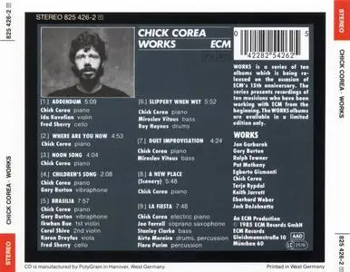 Chick Corea - Works (1985) {ECM}