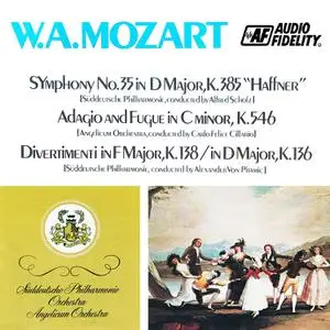 Süddeutsche Philharmonie - Symphony No. 35 In D Major, K.385, Haffner - Adagio And Fugue In C Minor, K.546 (1974/2022) [24/96]
