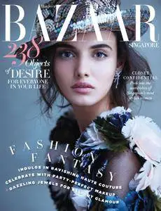 Harper's Bazaar Singapore - December 2017