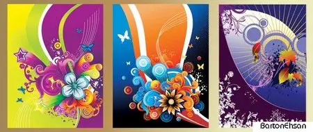 Vector backgrounds ChioChio