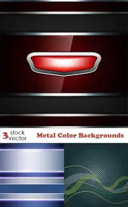 Vectors - Metal Color Backgrounds