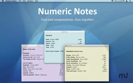 Numeric Notes 2.0.7