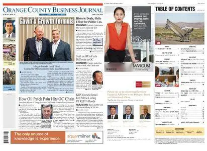 Orange County Business Journal – April 18, 2016