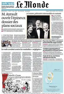 Le Monde du Mardi 29 Mai 2012