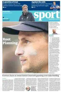 The Guardian Sports supplement  25 November 2017