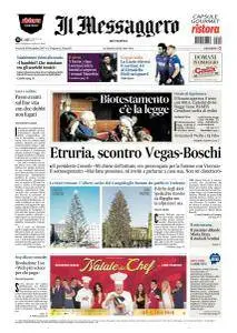 Il Messaggero Roma Metropoli - 15 Dicembre 2017