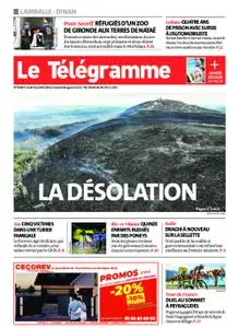 Le Télégramme Dinan - Dinard - Saint-Malo – 21 juillet 2022
