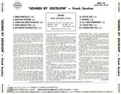 Frank Socolow - Sounds By Socolow (1956) {Bethlehem Japan TOCJ-62024 rel 1999}