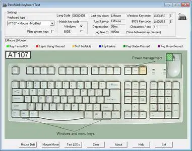 PassMark KeyboardTest 3.2.1002 Portable
