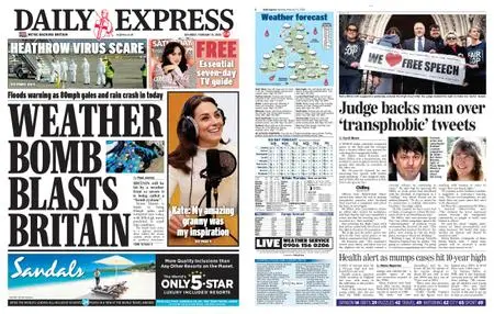 Daily Express – February 15, 2020