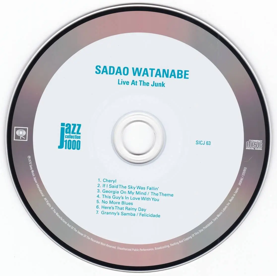 Sadao Watanabe - Live At The Junk (1969) {2015 Japan Jazz Collection ...