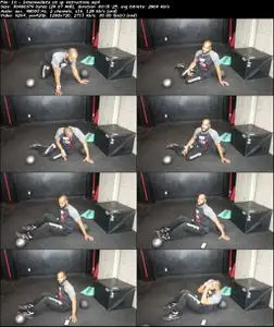 A follow along Home Exercise to burn fat and build muscles