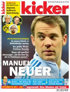 Kicker Magazin No 92 vom 17 November 2014