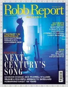Robb Report Malaysia - December 2017