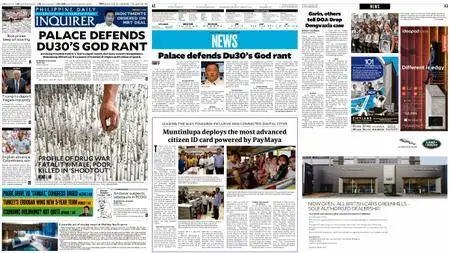Philippine Daily Inquirer – June 26, 2018